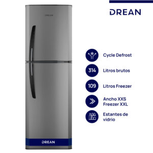Heladera con freezer cíclica Drean
