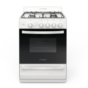 Cocina a gas LUMA Blanca Ormay