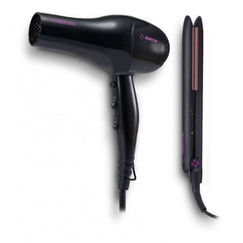 Combo Beauty Set Planchita + Secador de Pelo Arrow